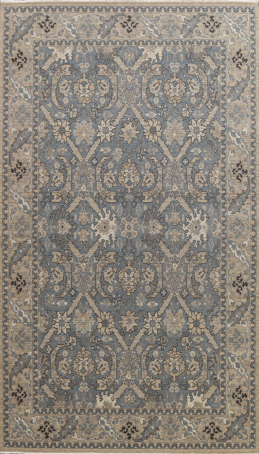 All-Over Ziegler Oushak Turkish Wool Area Rug 7x10