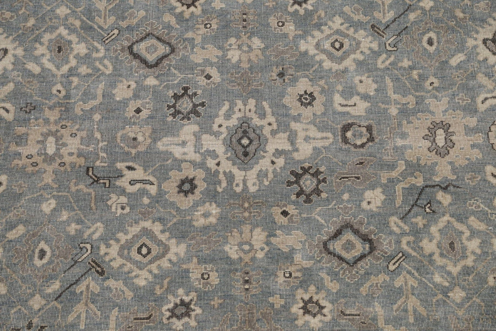 Silver Washed Ziegler Turkish Area Rug 7x10