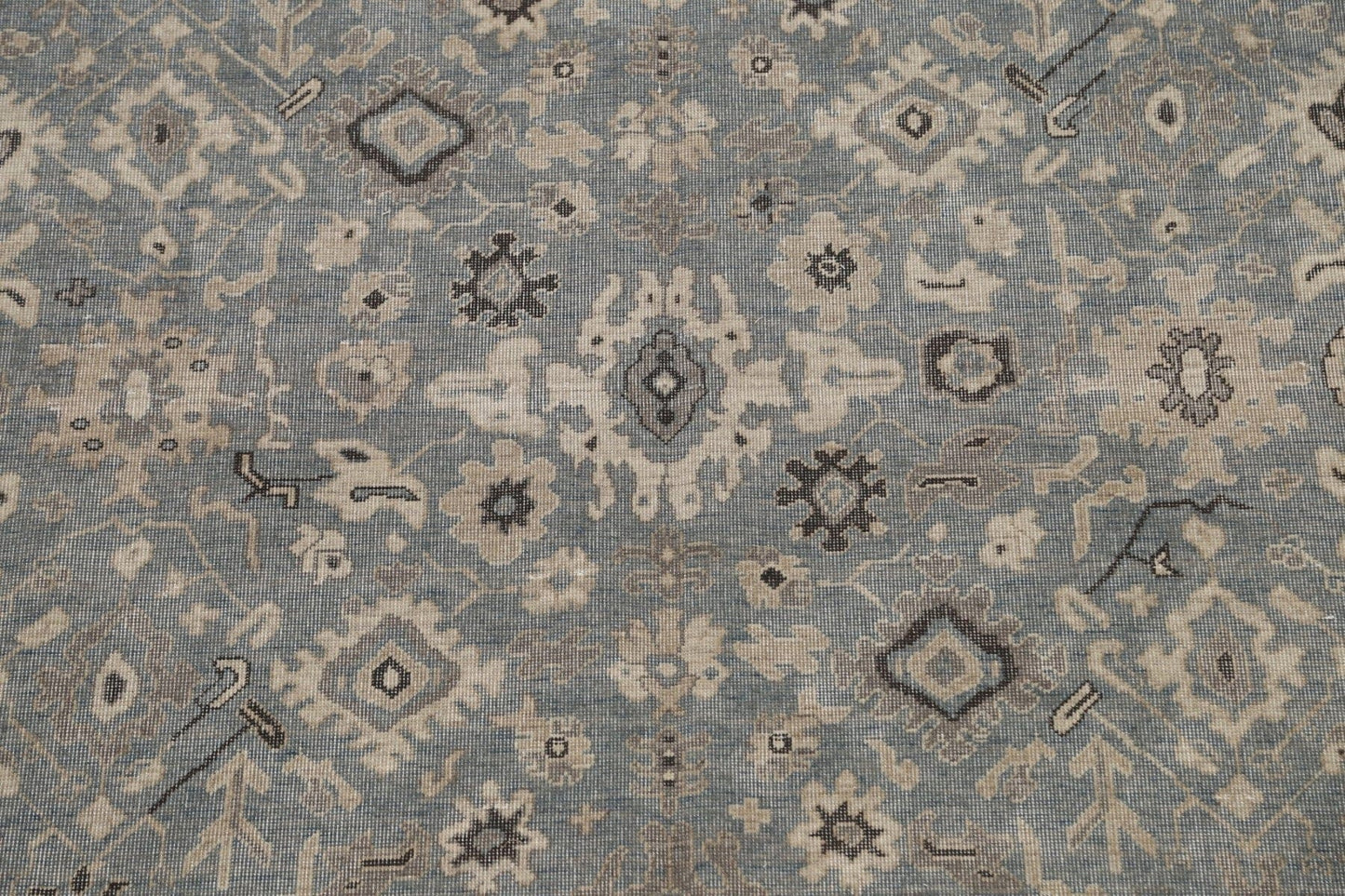 Silver Washed Ziegler Turkish Area Rug 7x10