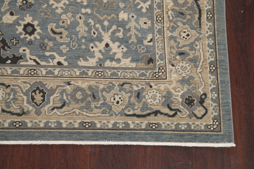 Silver Washed Ziegler Turkish Area Rug 7x10