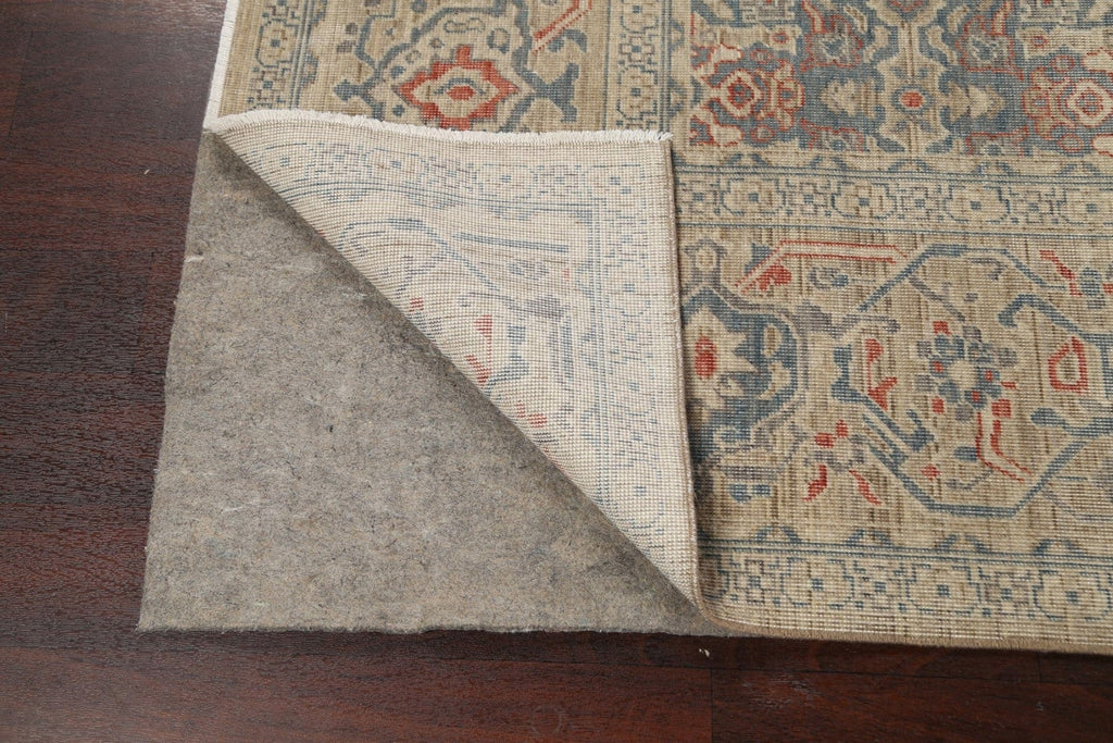 Silver Washed Ziegler Turkish Area Rug 7x10