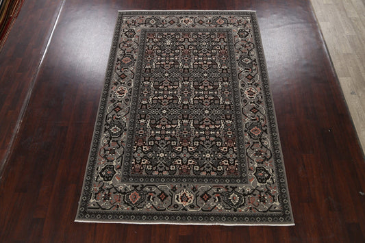 Silver Washed Ziegler Turkish Area Rug 7x10