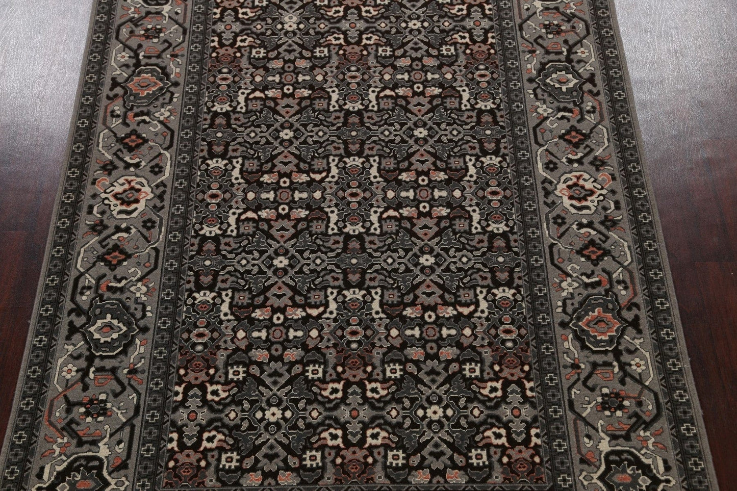 Silver Washed Ziegler Turkish Area Rug 7x10