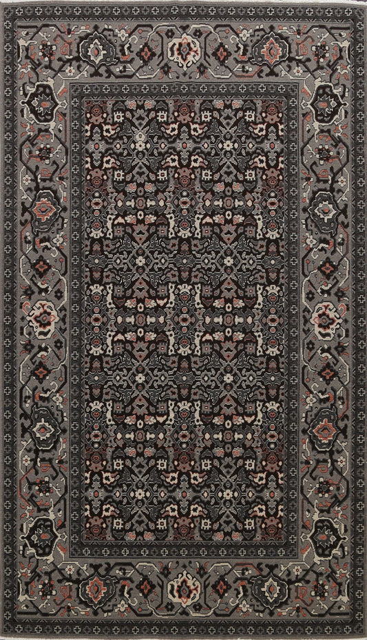 Silver Washed Ziegler Turkish Area Rug 7x10