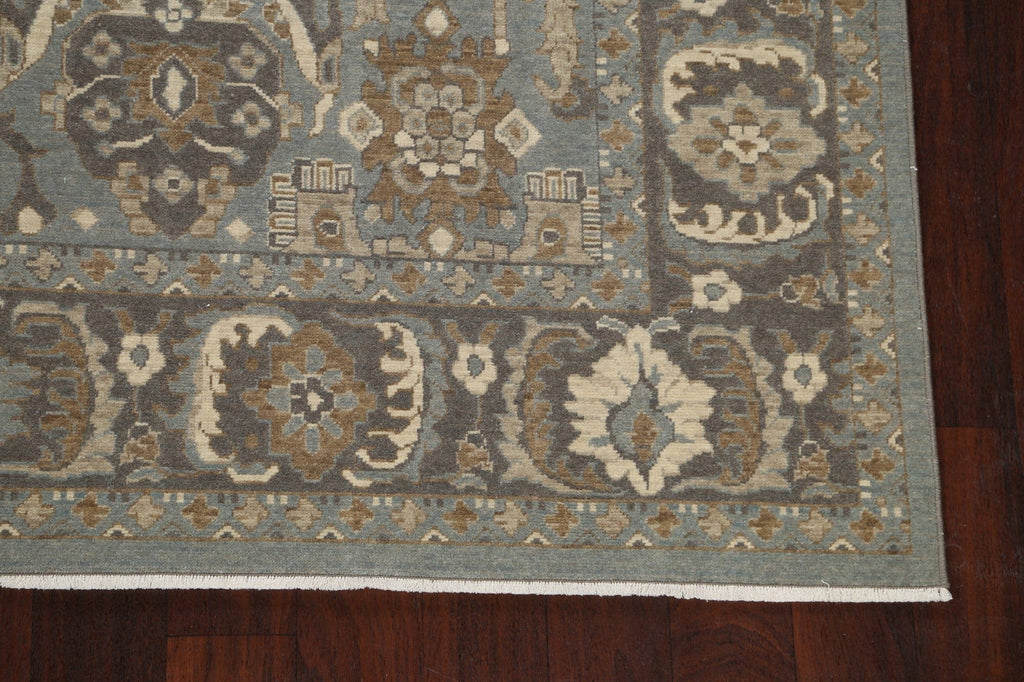 Silver Washed Ziegler Turkish Area Rug 7x10