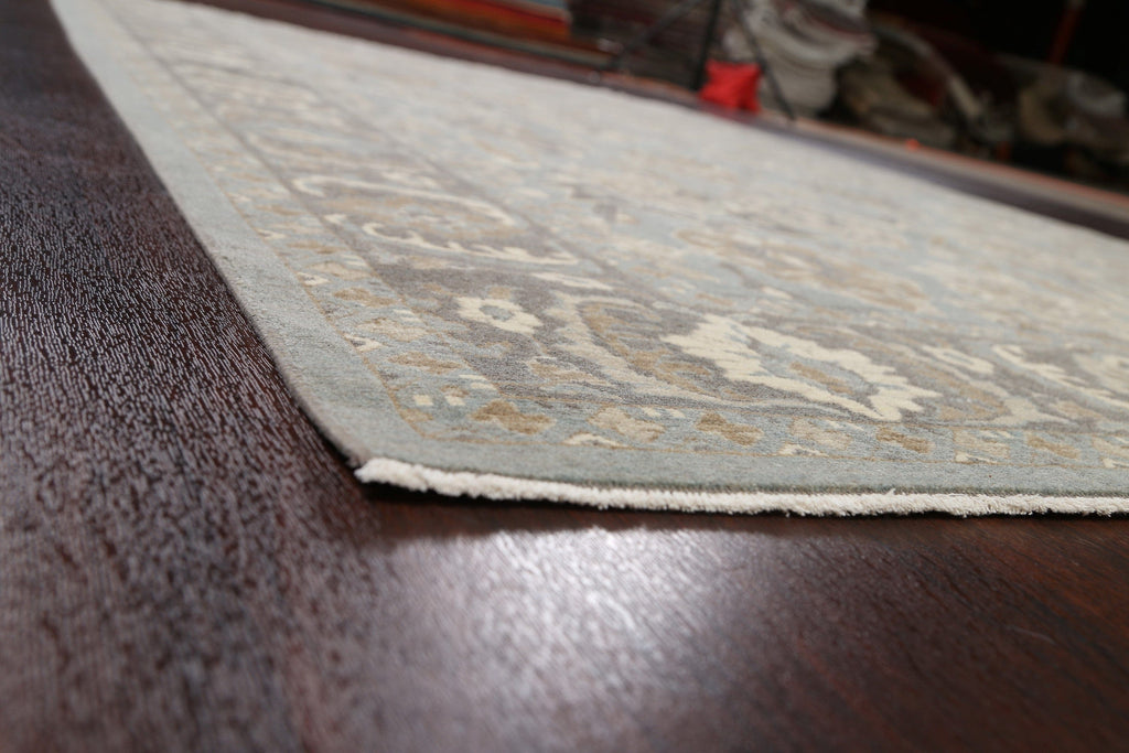 Silver Washed Ziegler Turkish Area Rug 7x10