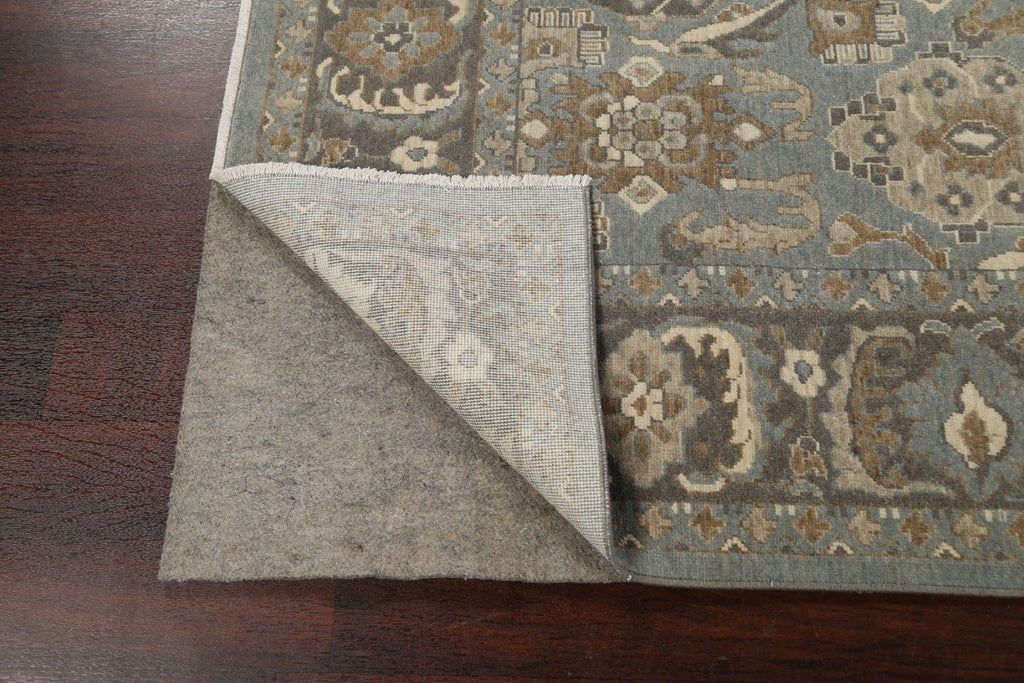 Silver Washed Ziegler Turkish Area Rug 7x10