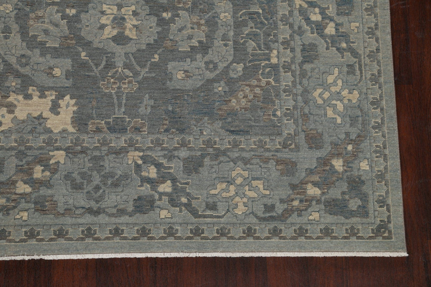 Silver Washed Ziegler Turkish Area Rug 9x12