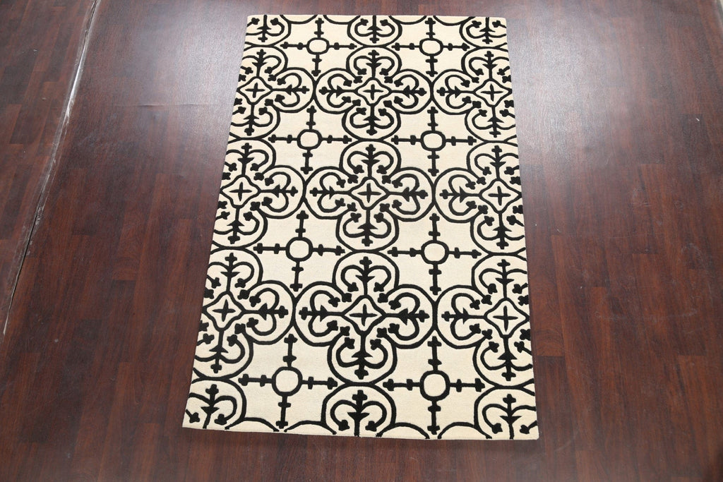 All-Over Modern Oriental Area Rug 5x8