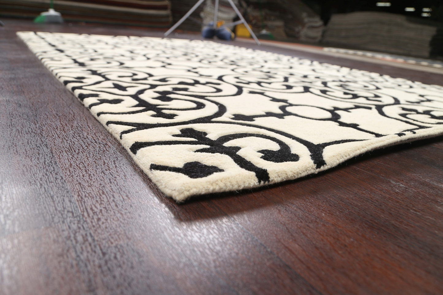 All-Over Modern Oriental Area Rug 5x8