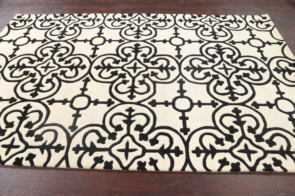 All-Over Modern Oriental Area Rug 5x8