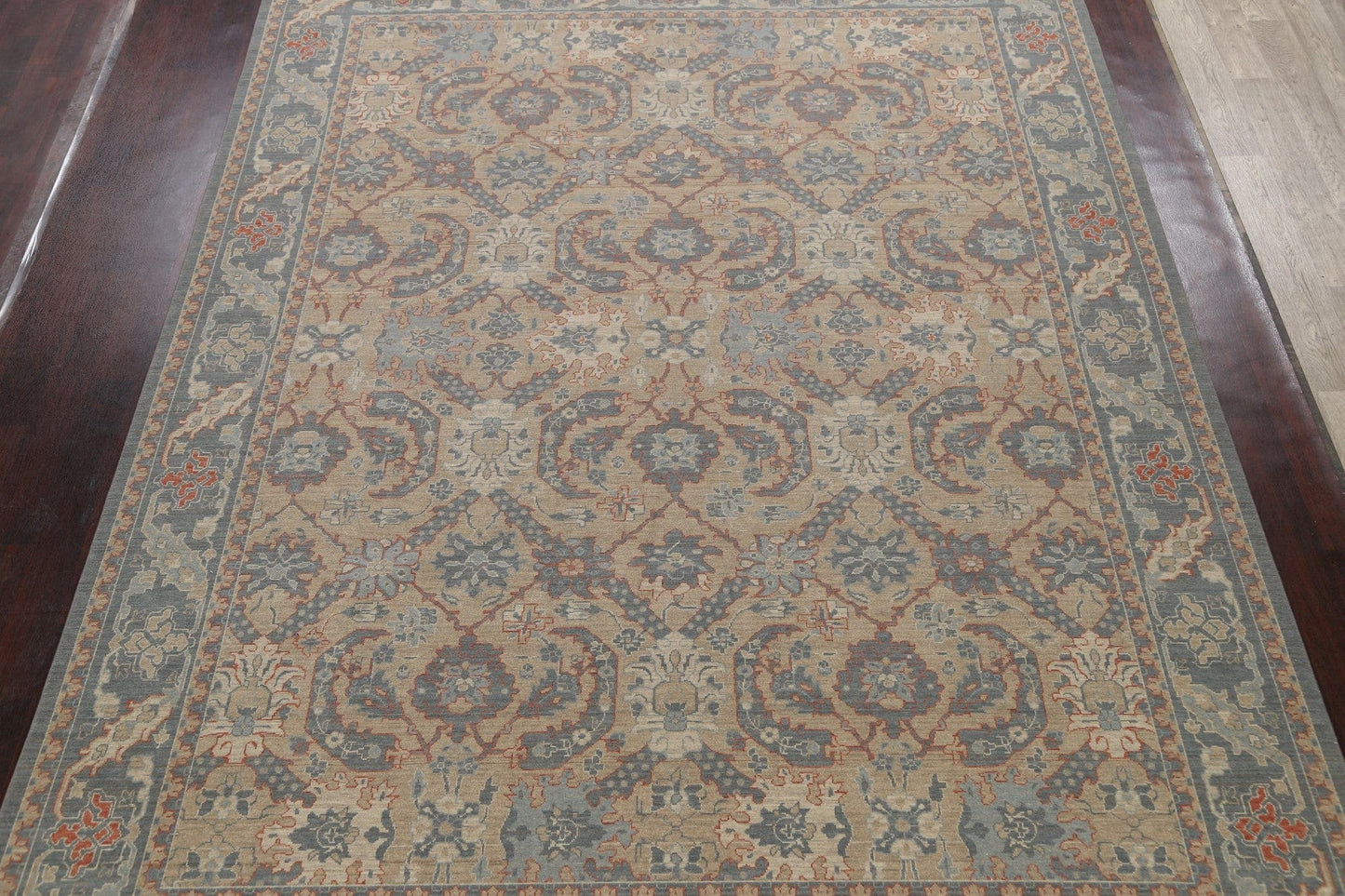 All-Over Ziegler Oushak Turkish Wool Area Rug 10x13