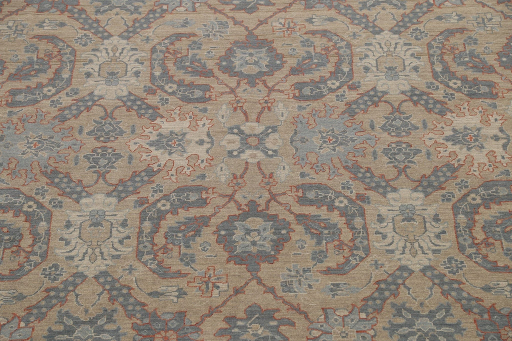 All-Over Ziegler Oushak Turkish Wool Area Rug 10x13