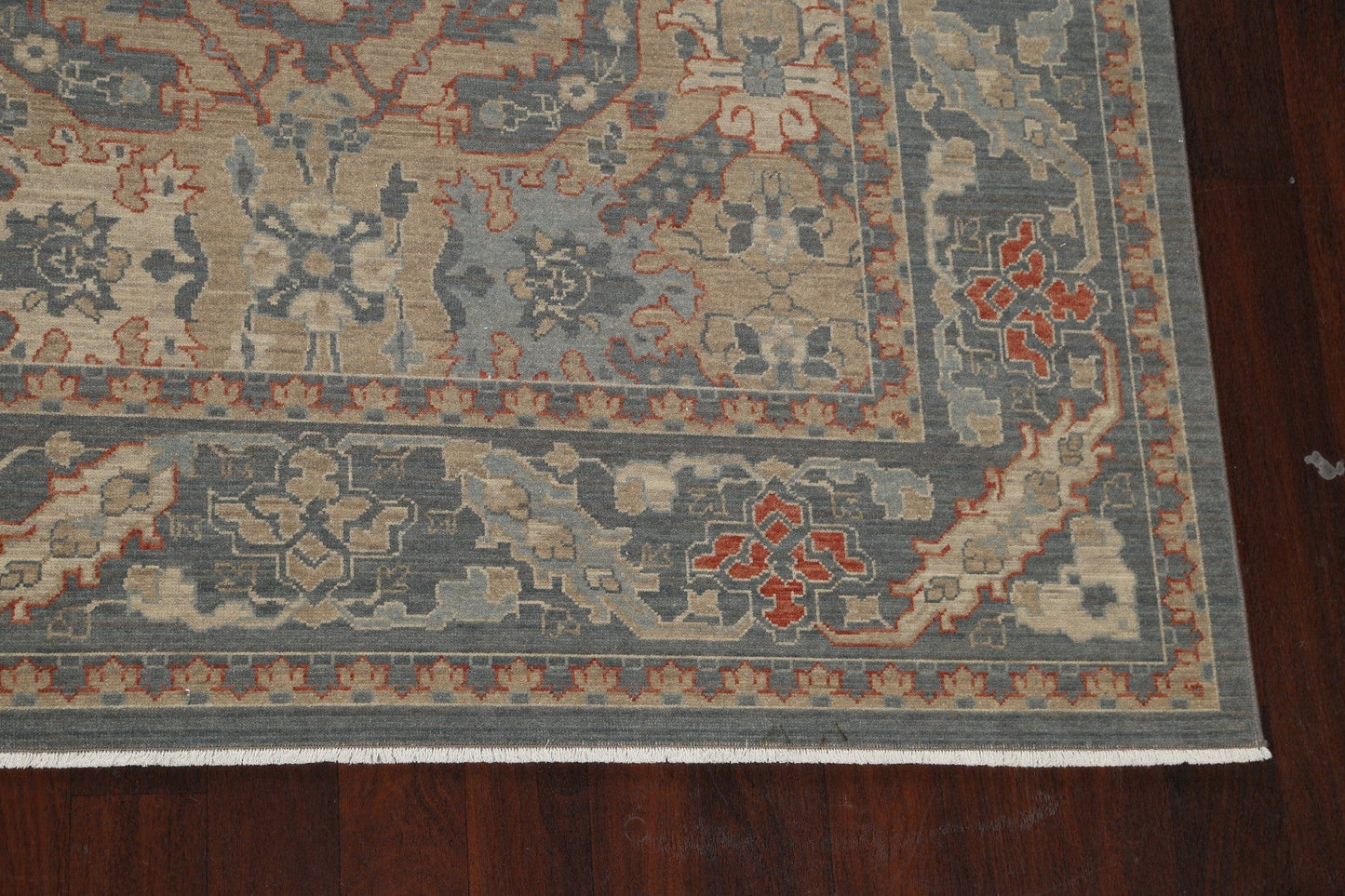 All-Over Ziegler Oushak Turkish Wool Area Rug 10x13