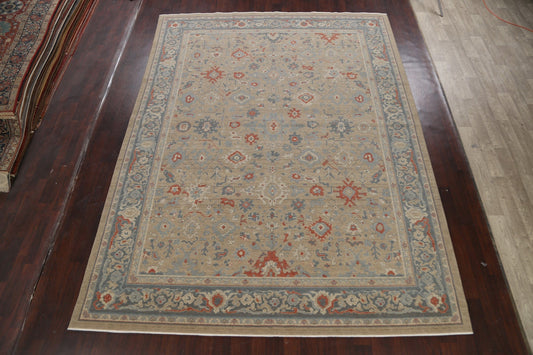 All-Over Ziegler Oushak Turkish Wool Area Rug 10x13