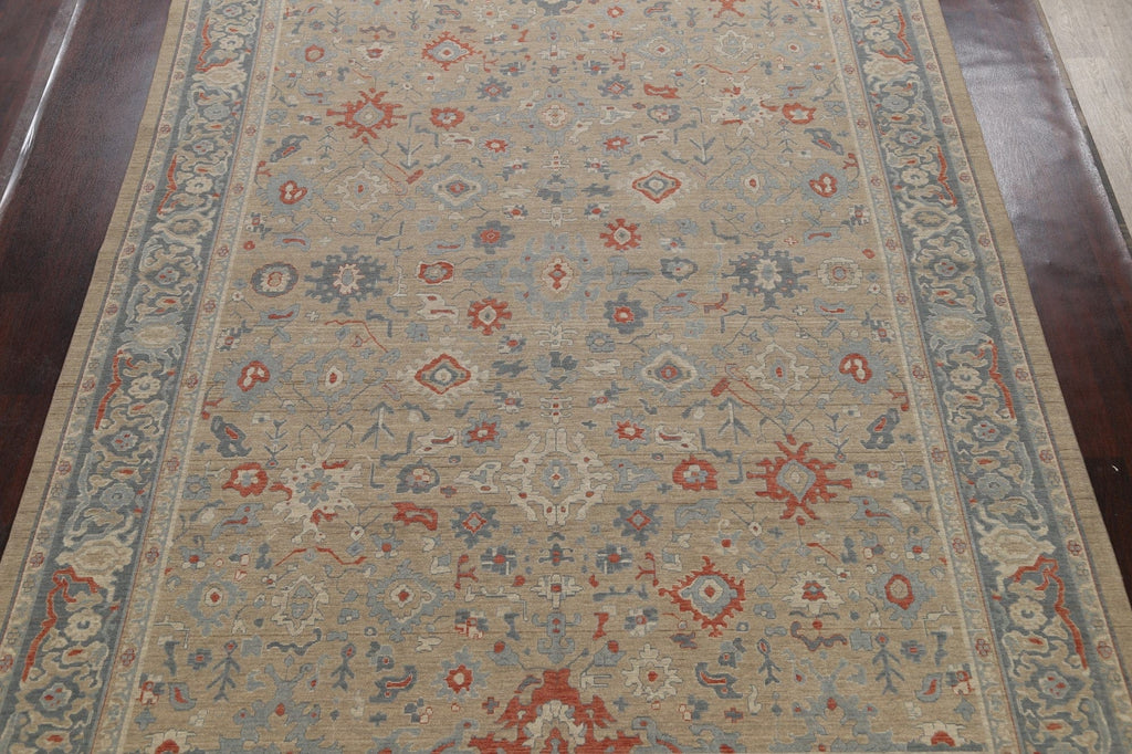 All-Over Ziegler Oushak Turkish Wool Area Rug 10x13