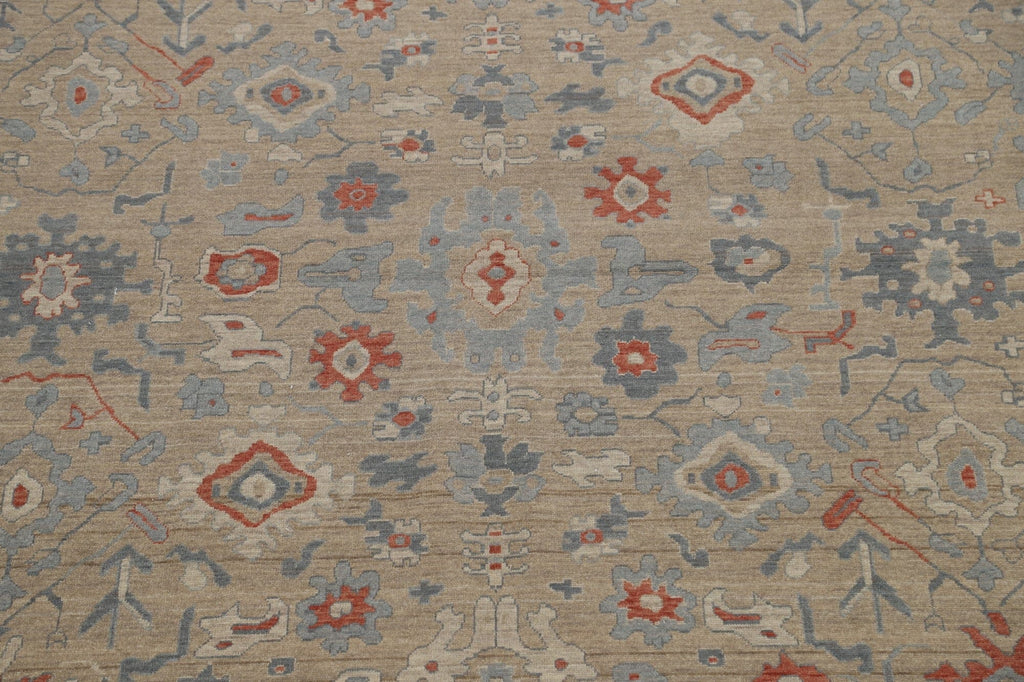 All-Over Ziegler Oushak Turkish Wool Area Rug 10x13