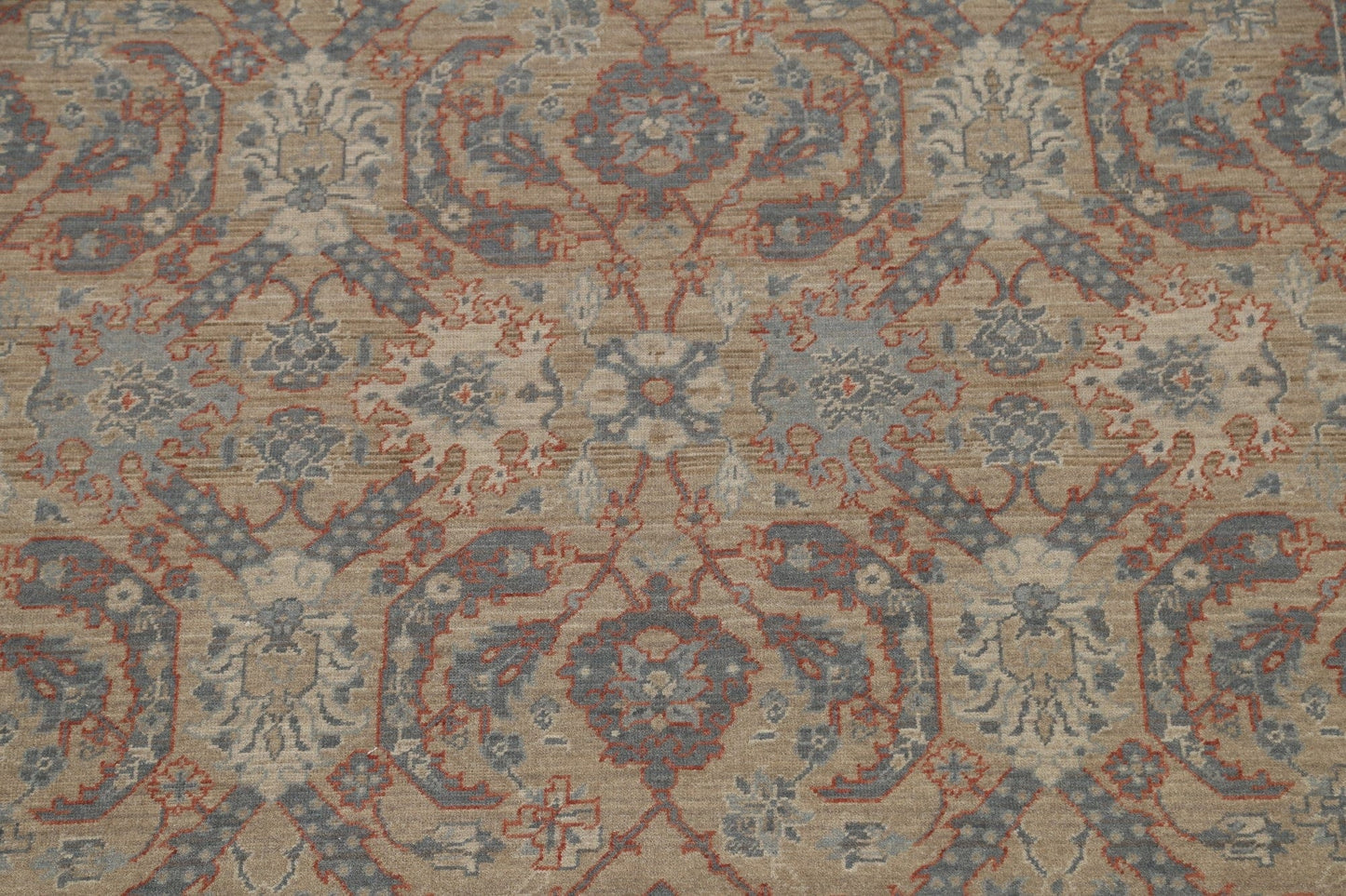 All-Over Ziegler Oushak Turkish Wool Area Rug 7x10