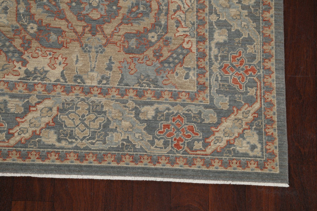 All-Over Ziegler Oushak Turkish Wool Area Rug 7x10