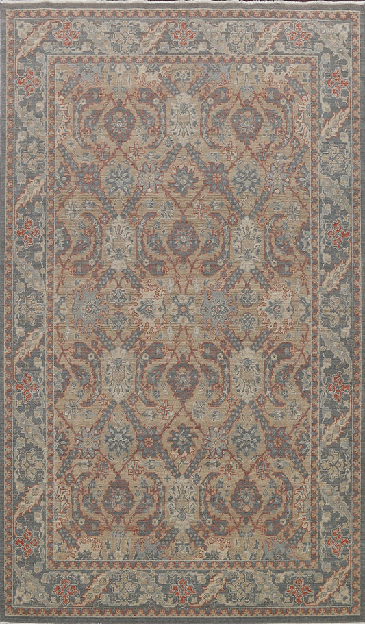 All-Over Ziegler Oushak Turkish Wool Area Rug 7x10