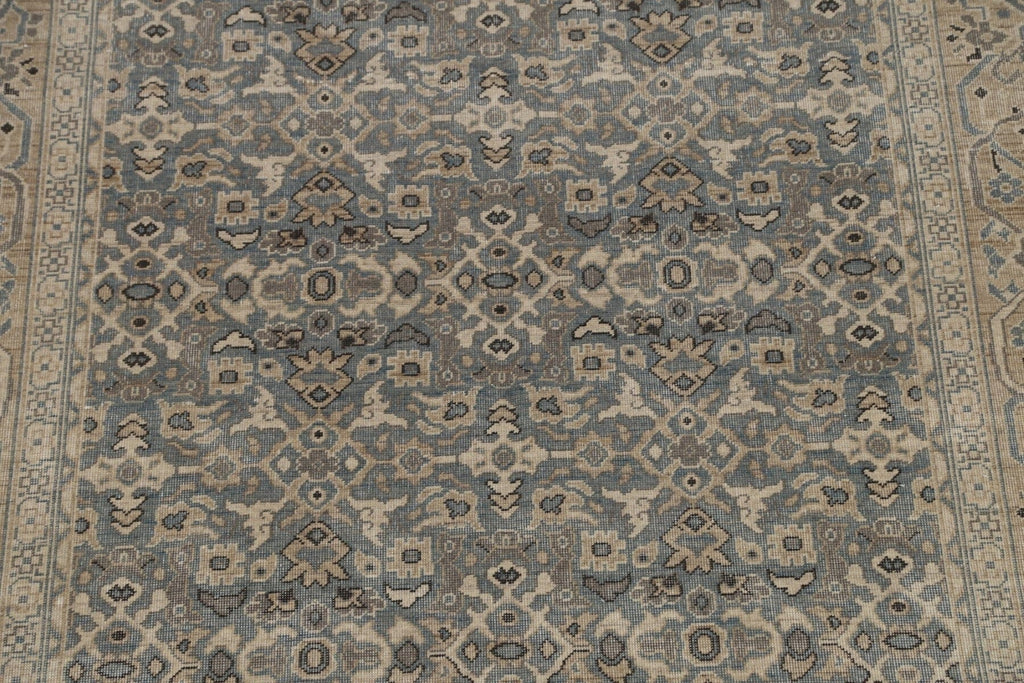 Silver Washed Ziegler Turkish Area Rug 7x10