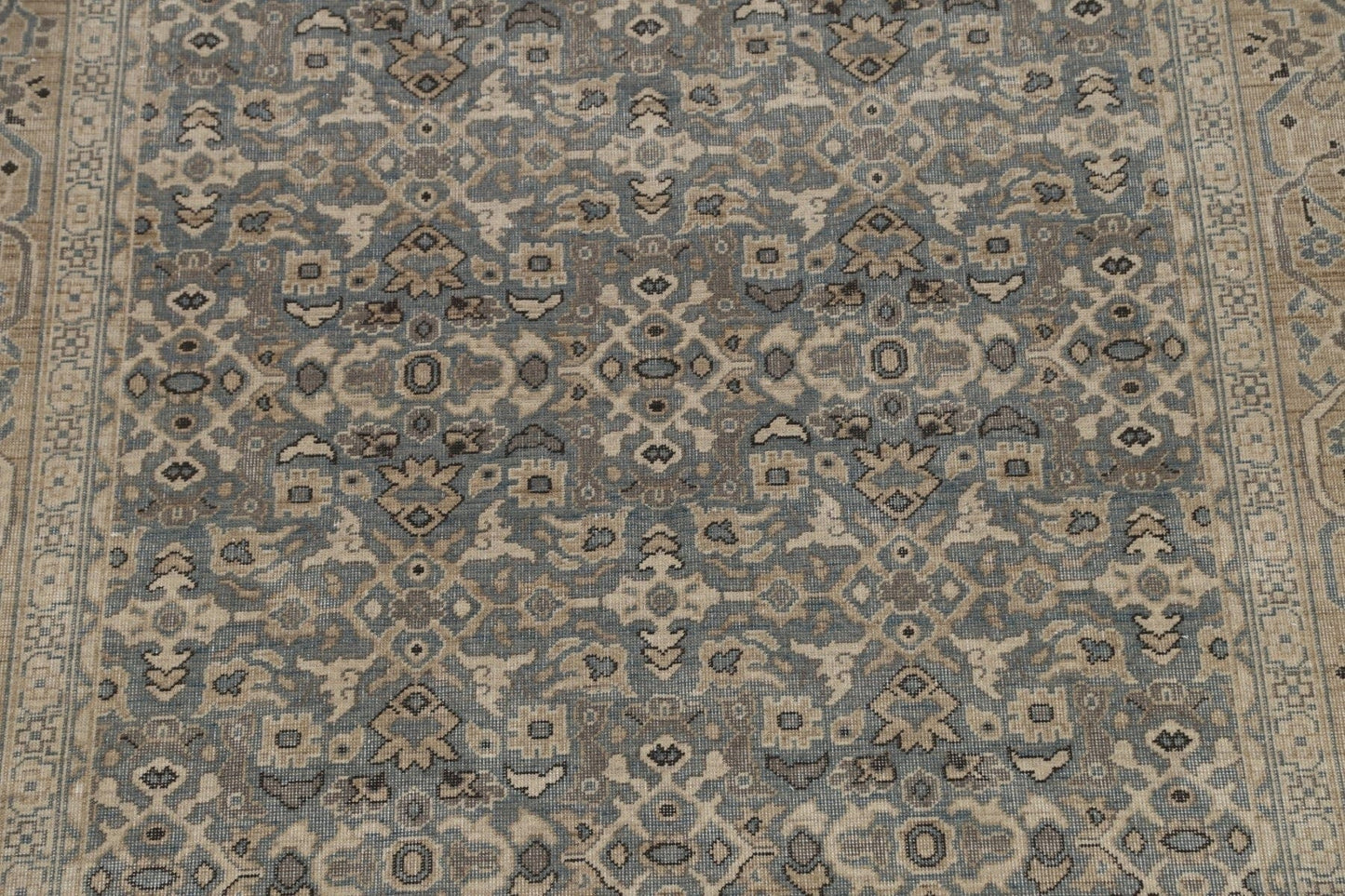 Silver Washed Ziegler Turkish Area Rug 7x10