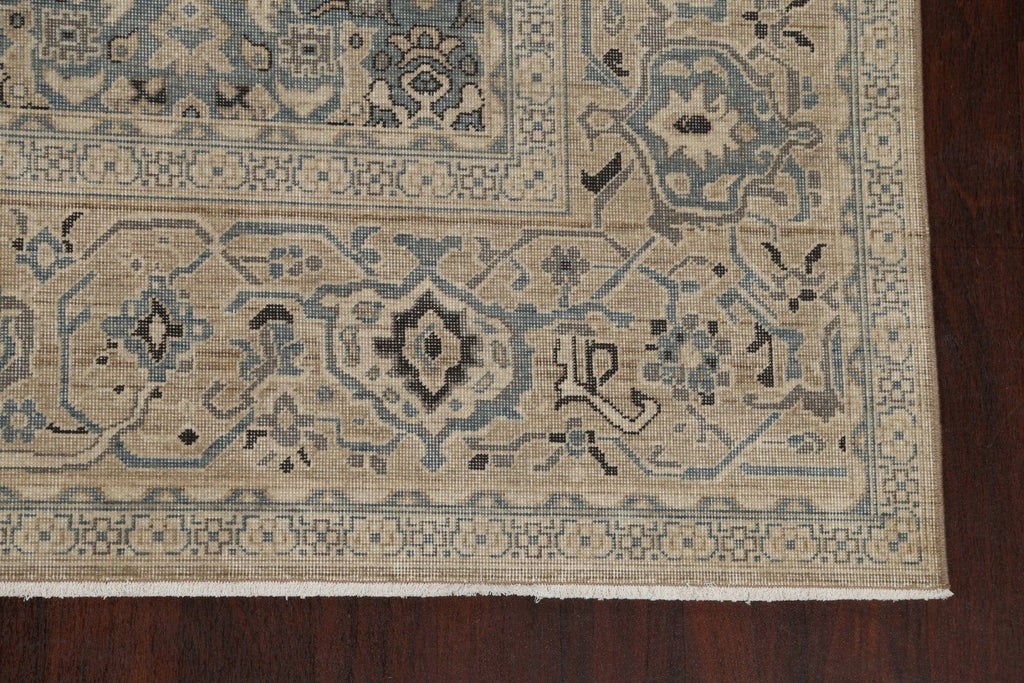 Silver Washed Ziegler Turkish Area Rug 7x10