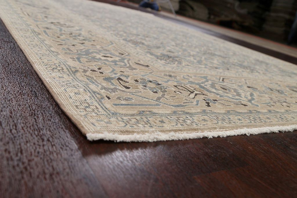 Silver Washed Ziegler Turkish Area Rug 7x10