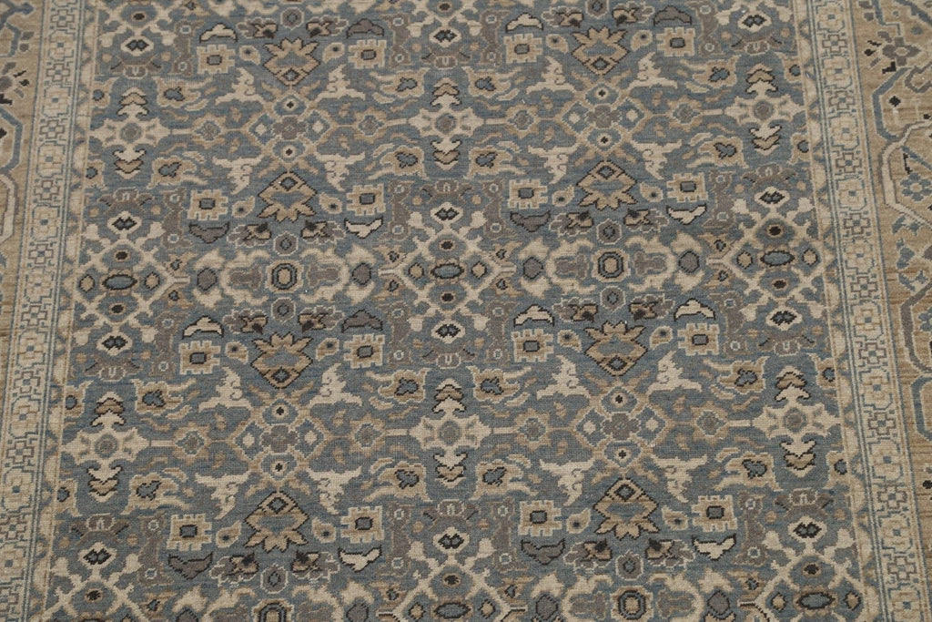 Silver Washed Ziegler Turkish Area Rug 7x10