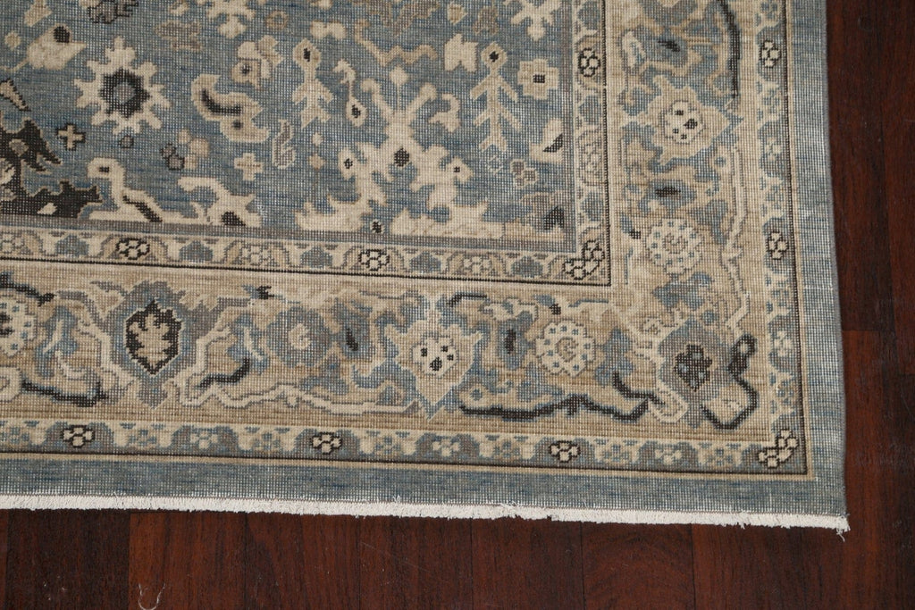 Silver Washed Ziegler Turkish Area Rug 7x10