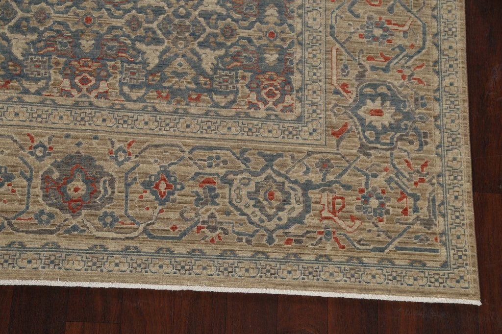 Silver Washed Ziegler Turkish Area Rug 7x10