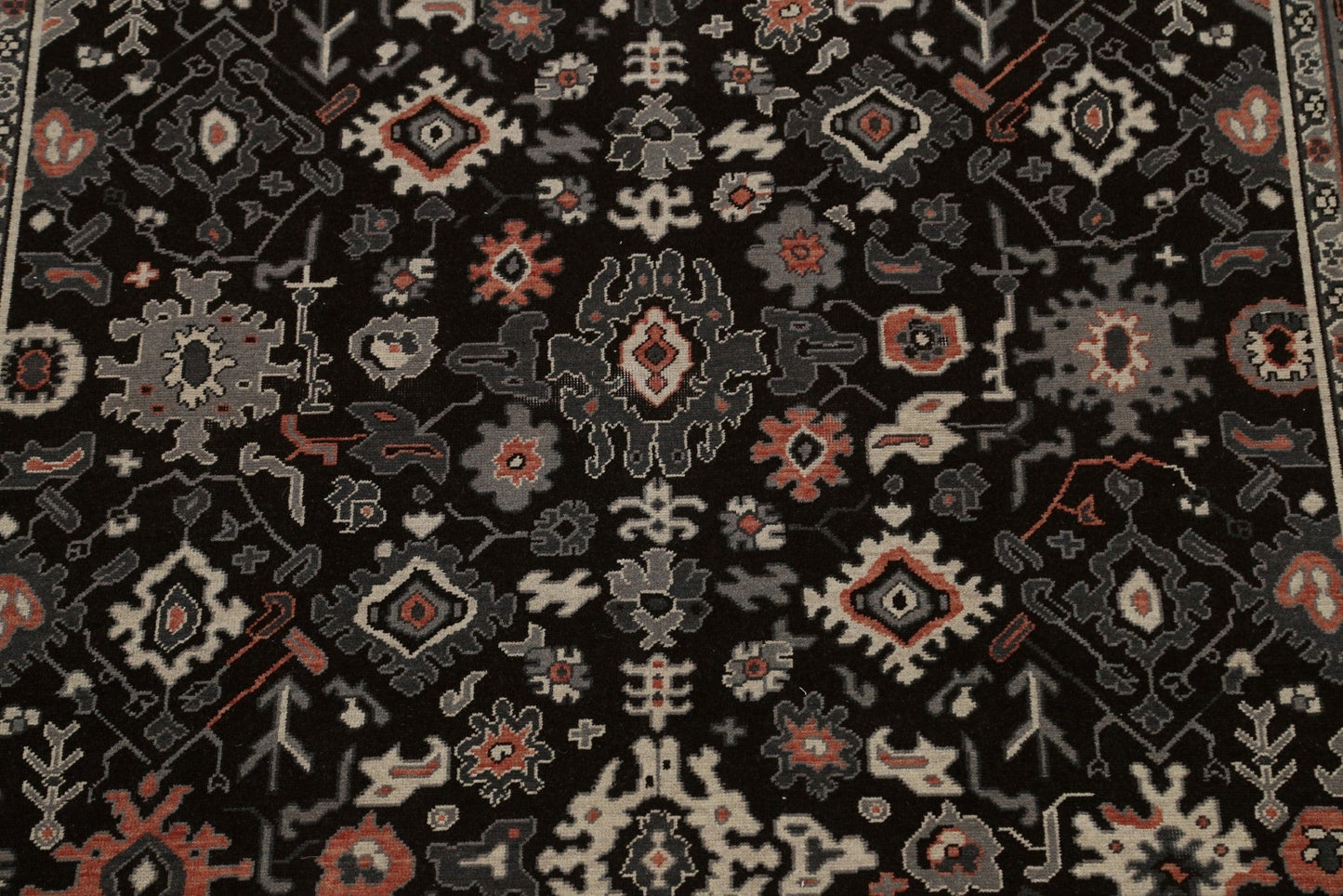 All-Over Ziegler Oushak Turkish Wool Area Rug 7x10