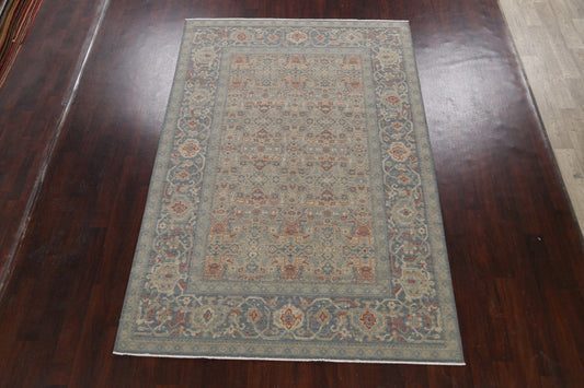 All-Over Ziegler Oushak Turkish Wool Area Rug 7x10