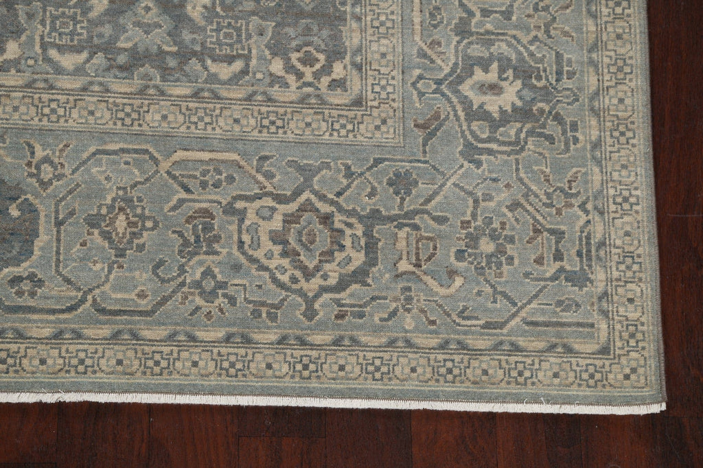 Silver Washed Ziegler Turkish Area Rug 7x10