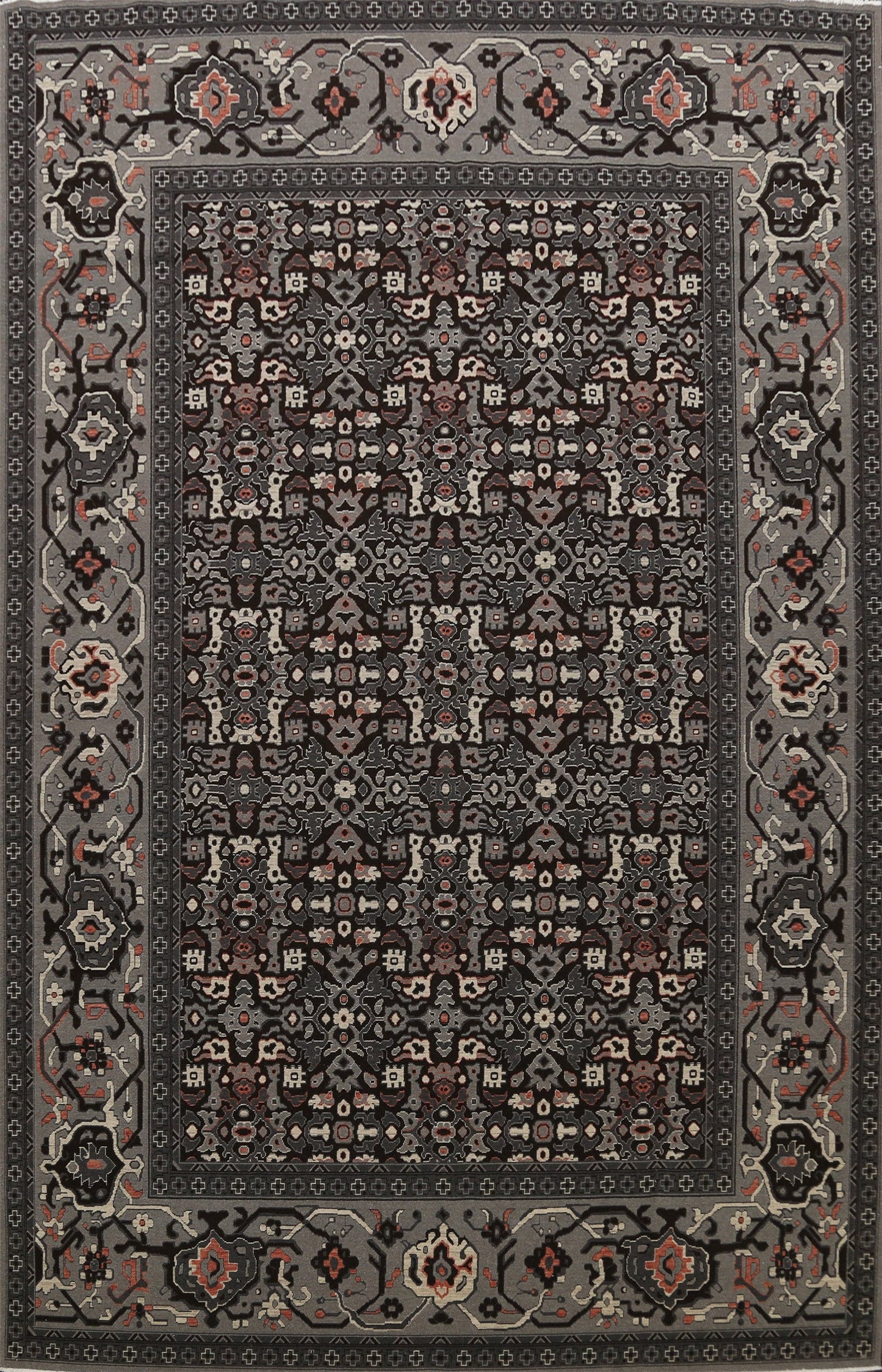 All-Over Ziegler Oushak Turkish Wool Area Rug 10x13