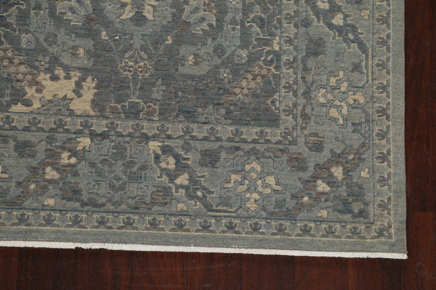 Silver Washed Ziegler Turkish Area Rug 7x10