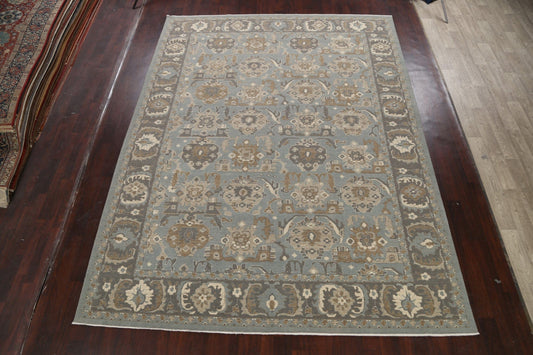 All-Over Ziegler Oushak Turkish Wool Area Rug 10x13