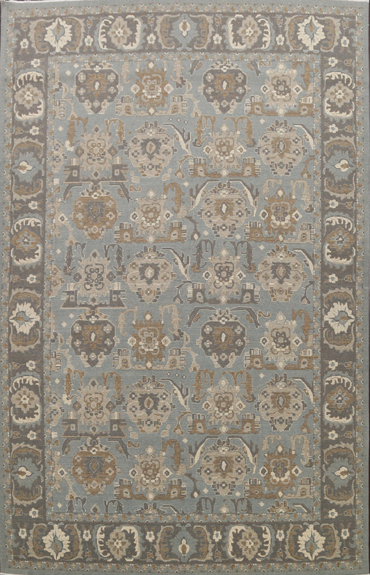 All-Over Ziegler Oushak Turkish Wool Area Rug 10x13