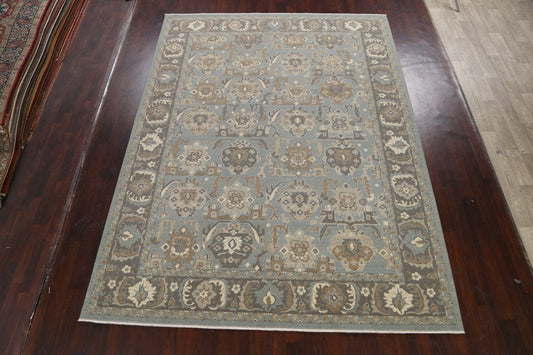 All-Over Ziegler Oushak Turkish Wool Area Rug 9x12