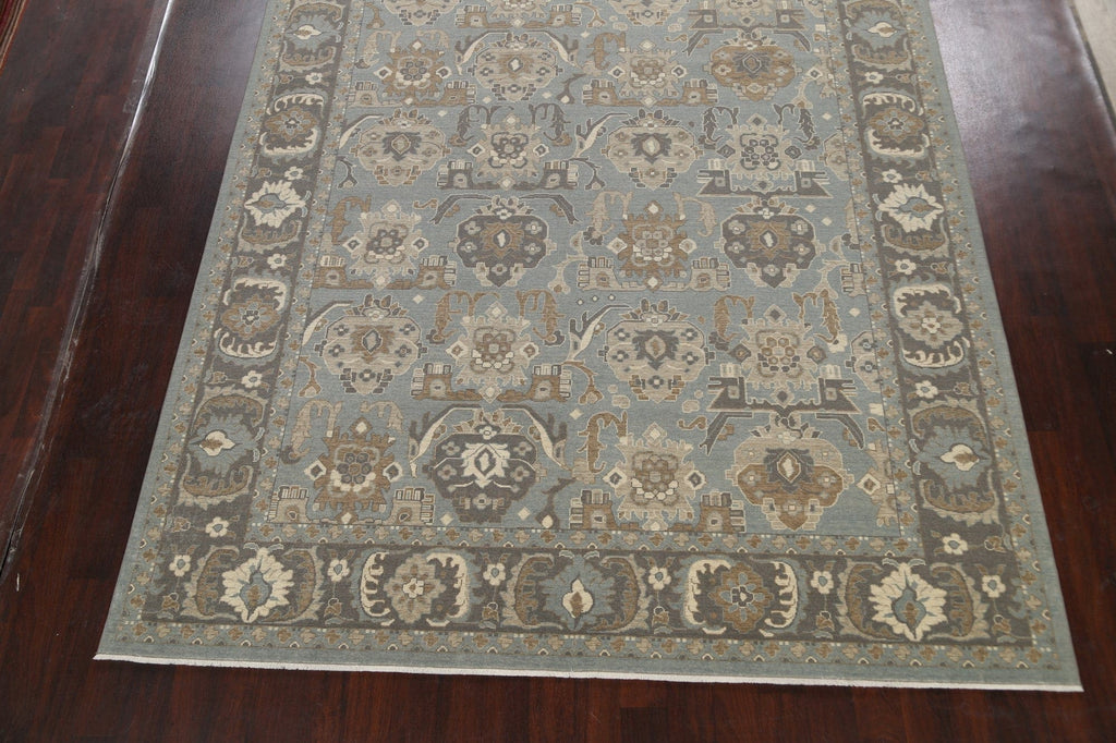 All-Over Ziegler Oushak Turkish Wool Area Rug 9x12