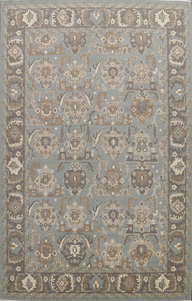 All-Over Ziegler Oushak Turkish Wool Area Rug 9x12