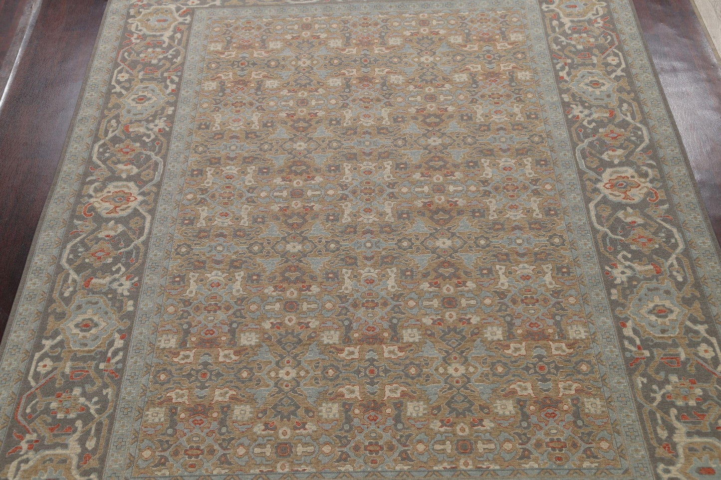 All-Over Ziegler Oushak Turkish Wool Area Rug 10x13