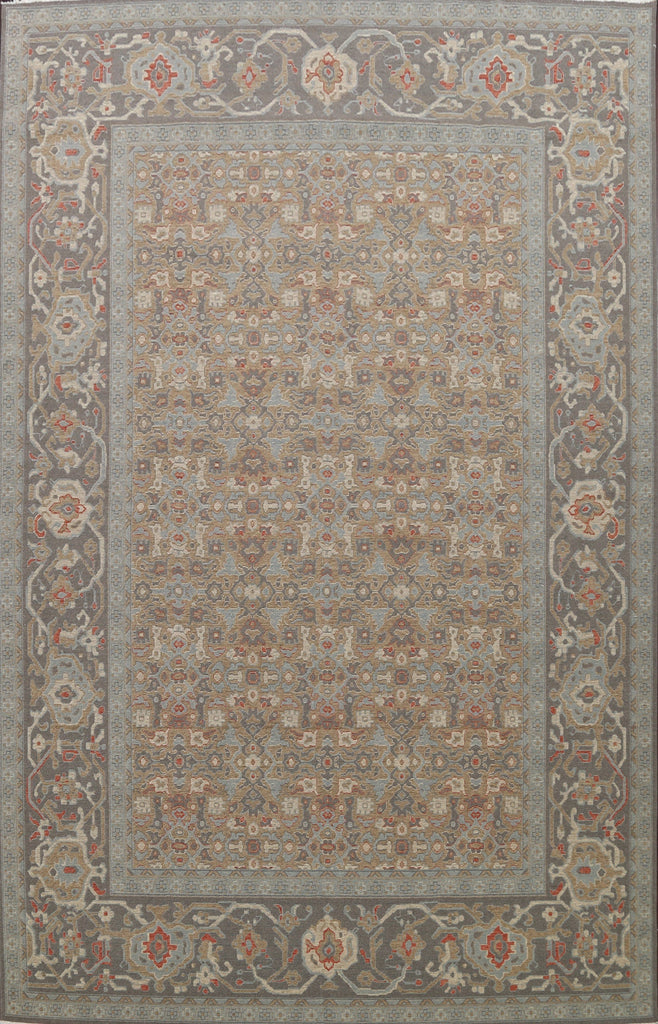 All-Over Ziegler Oushak Turkish Wool Area Rug 10x13