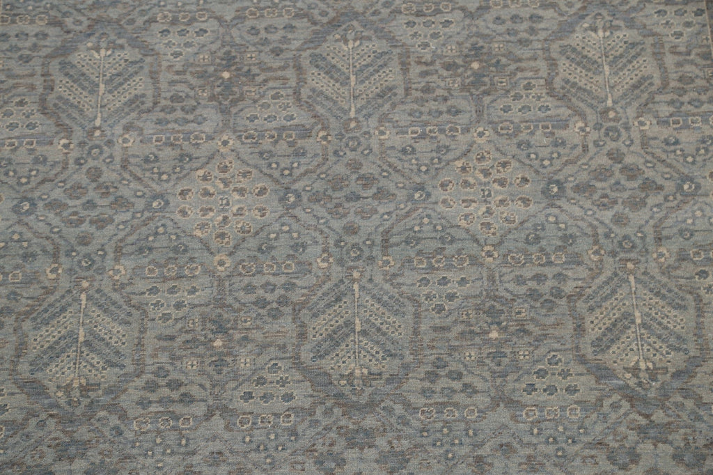 Silver Washed Ziegler Turkish Area Rug 7x10