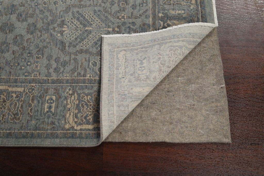 Silver Washed Ziegler Turkish Area Rug 7x10