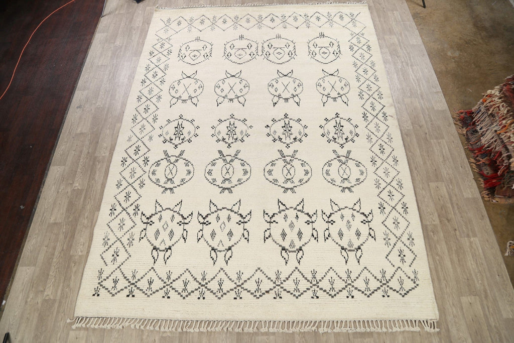 Geometric Moroccan Oriental Area Rug 9x12