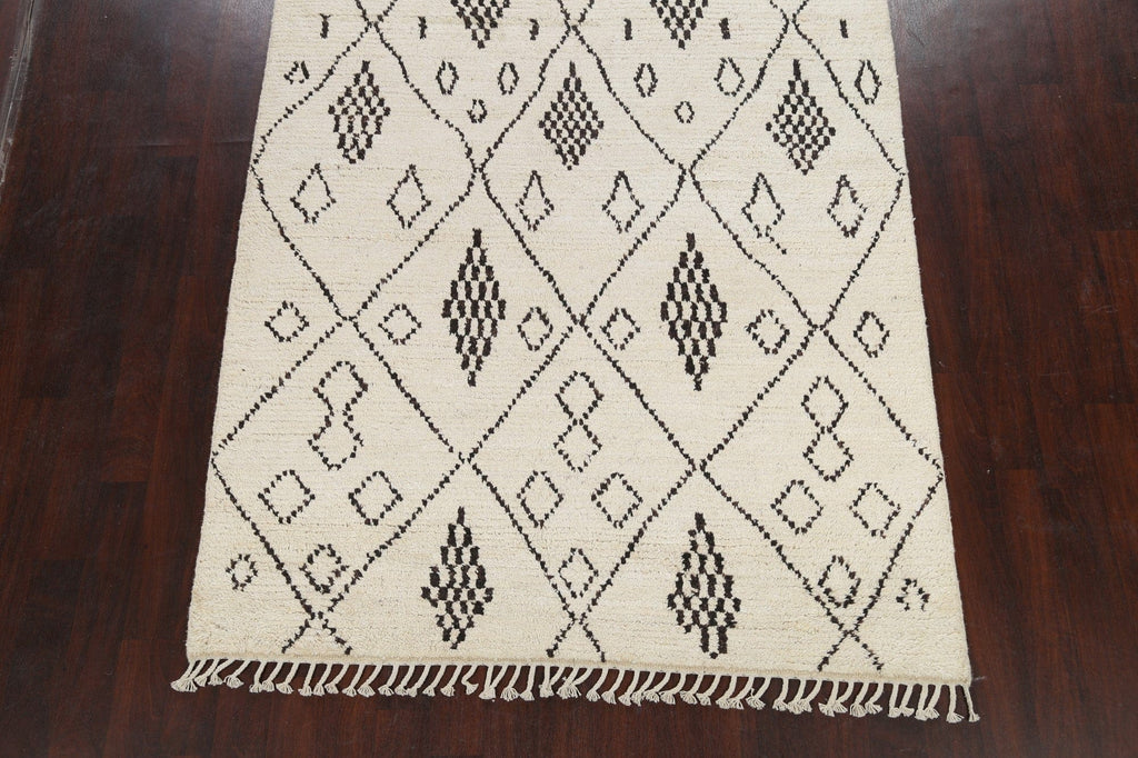 Tribal Moroccan Oriental Area Rug 6x9