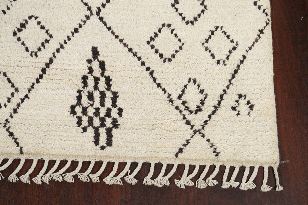 Tribal Moroccan Oriental Area Rug 6x9