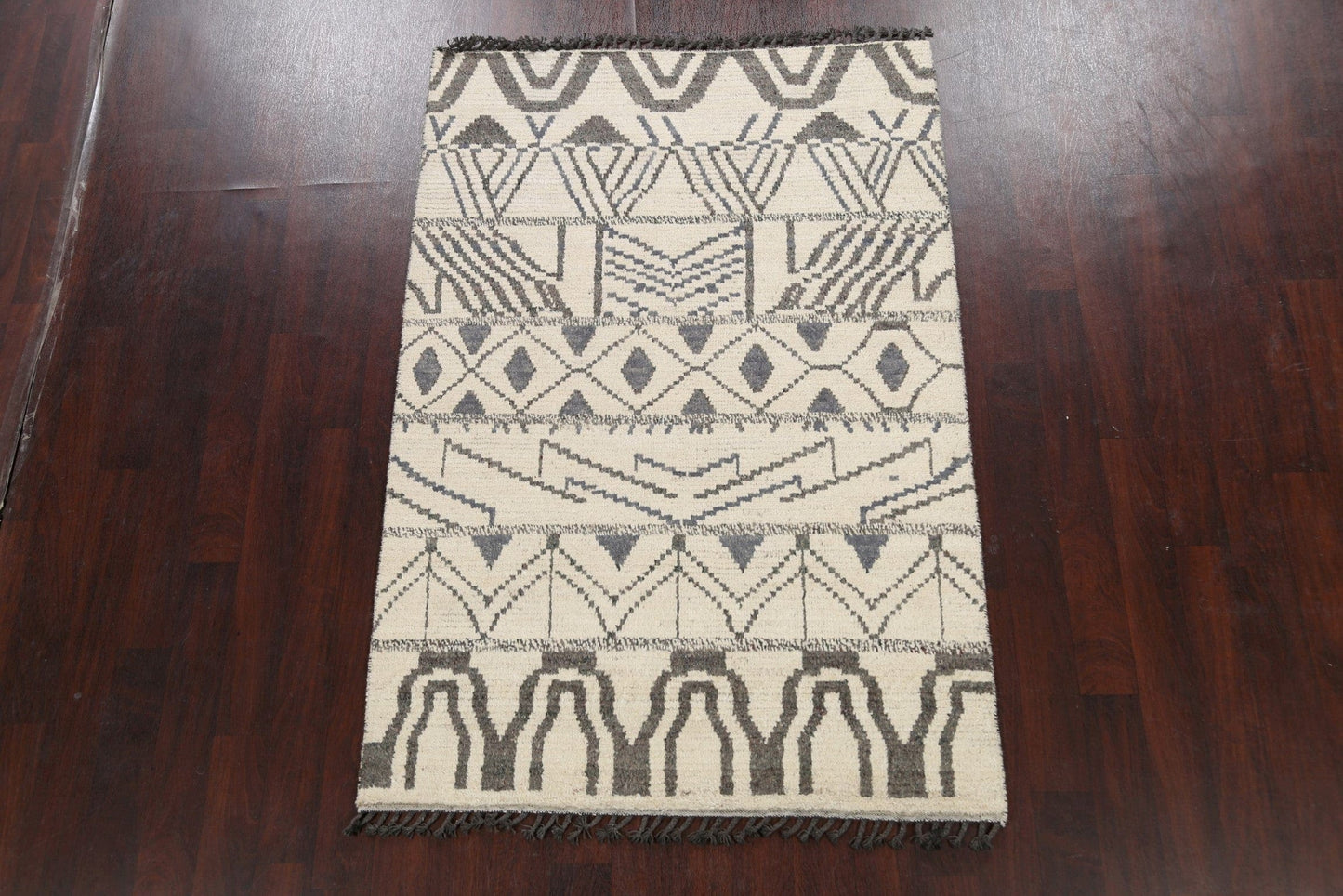 Geometric Moroccan Oriental Area Rug 4x6