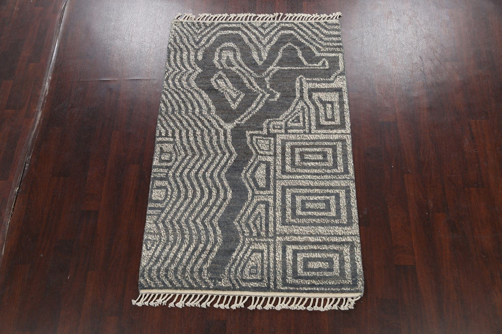 Geometric Moroccan Oriental Area Rug 4x7